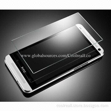 0.2-0.33mm Tempered Glass Film Protector for HTC 1, 9H Hardness, Factory Price